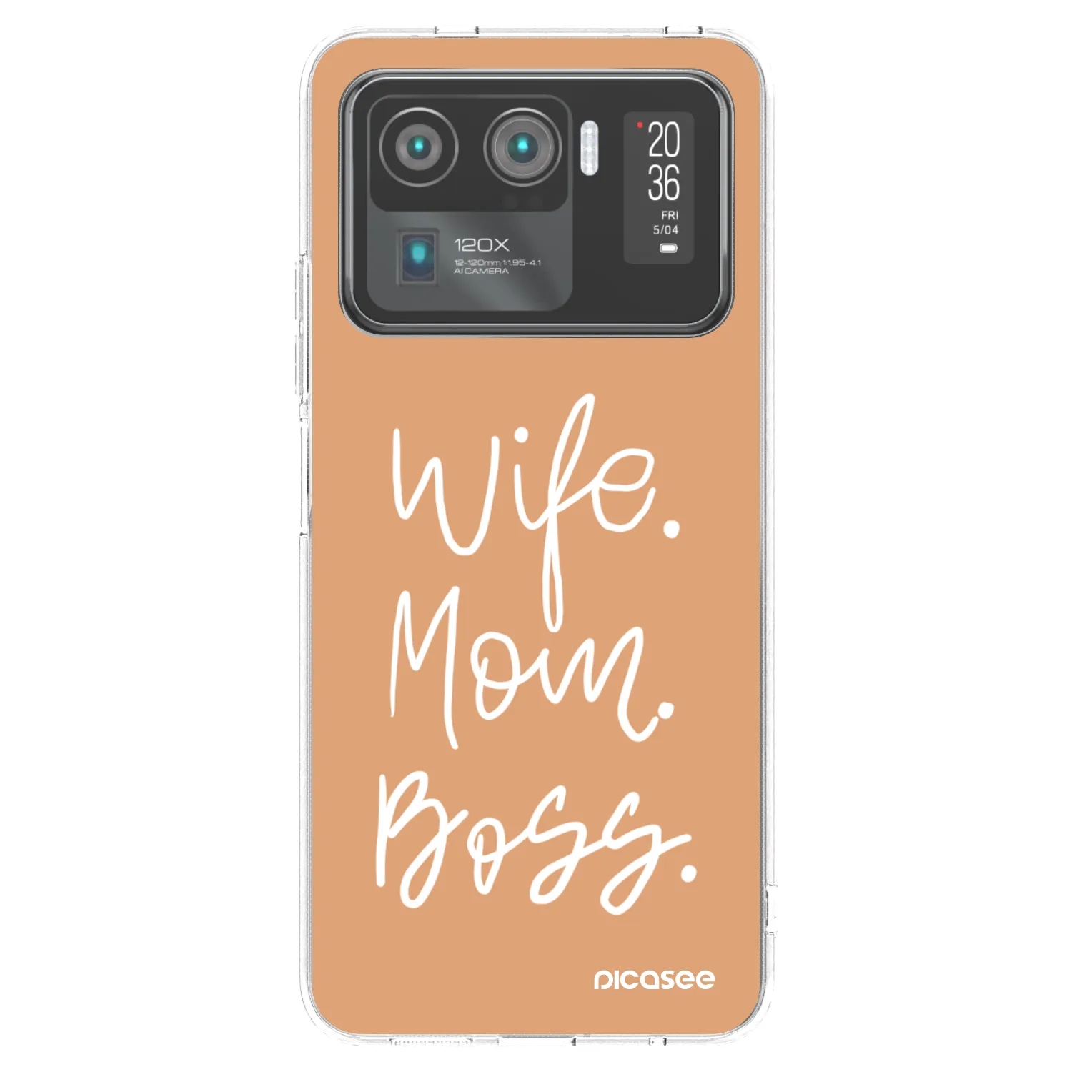 Picasee Xiaomi Mi 11 Ultra Hülle - Transparentes Silikon - Boss Mama