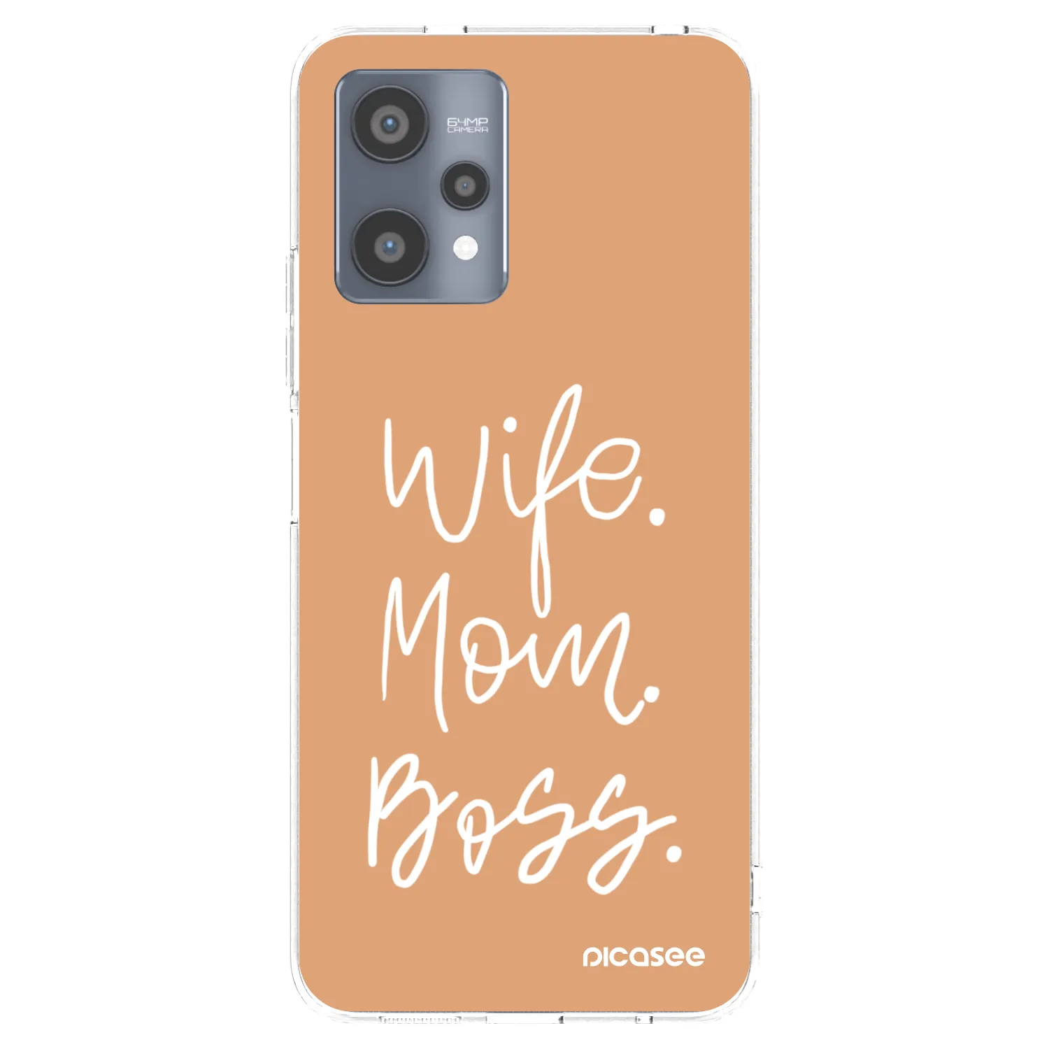 Picasee Realme 9 Pro 5G Hülle - Transparentes Silikon - Boss Mama