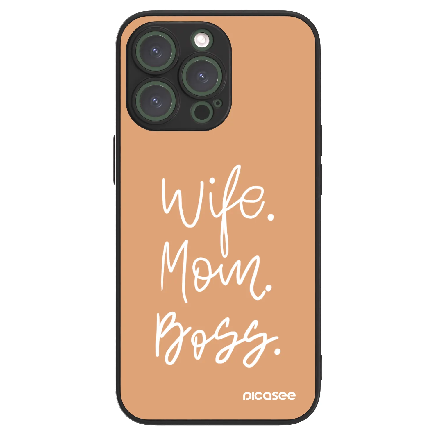 Picasee ULTIMATE CASE MagSafe für Apple iPhone 13 Pro - Boss Mama