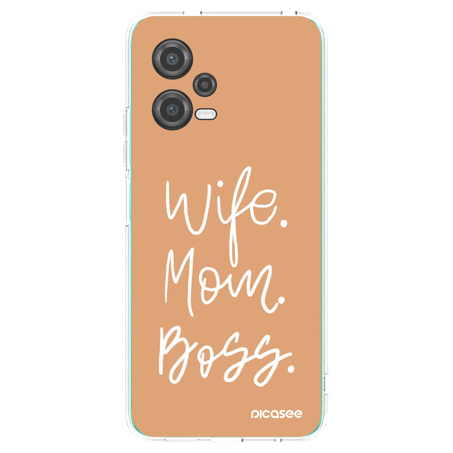 Picasee Xiaomi Poco X5 Hülle - Transparentes Silikon - Boss Mama