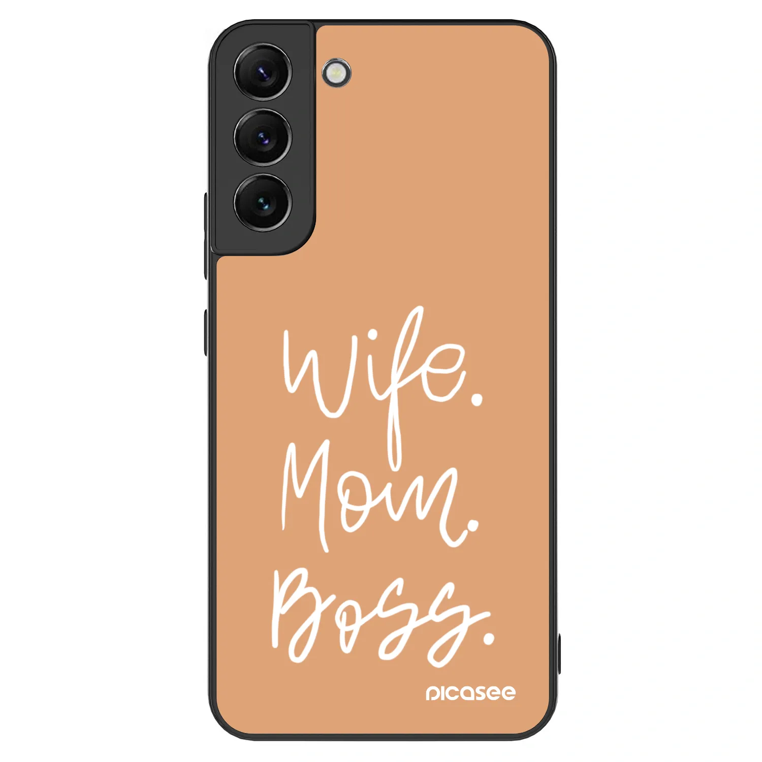 Picasee ULTIMATE CASE PowerShare für Samsung Galaxy S22+ 5G - Boss Mama