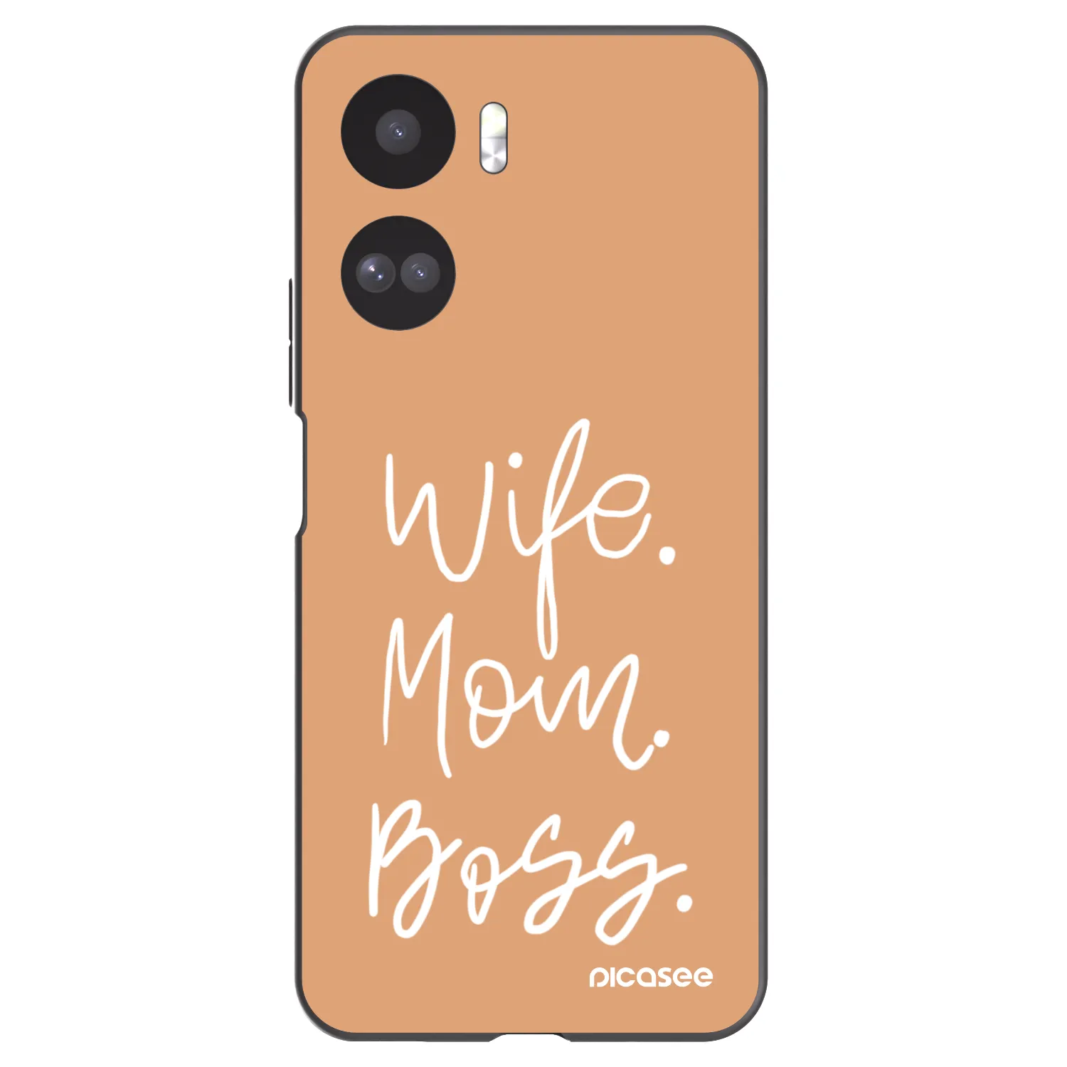Picasee Honor 90 Lite 5G Hülle - Schwarzes Silikon - Boss Mama