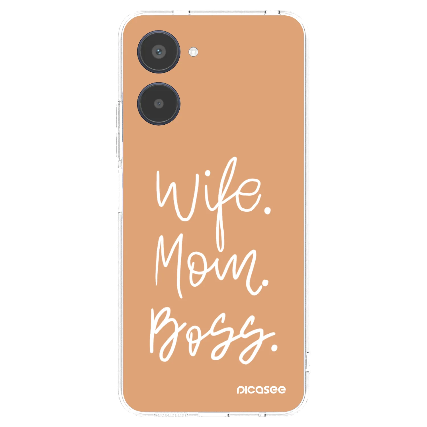 Picasee Realme 10 4G Hülle - Transparentes Silikon - Boss Mama