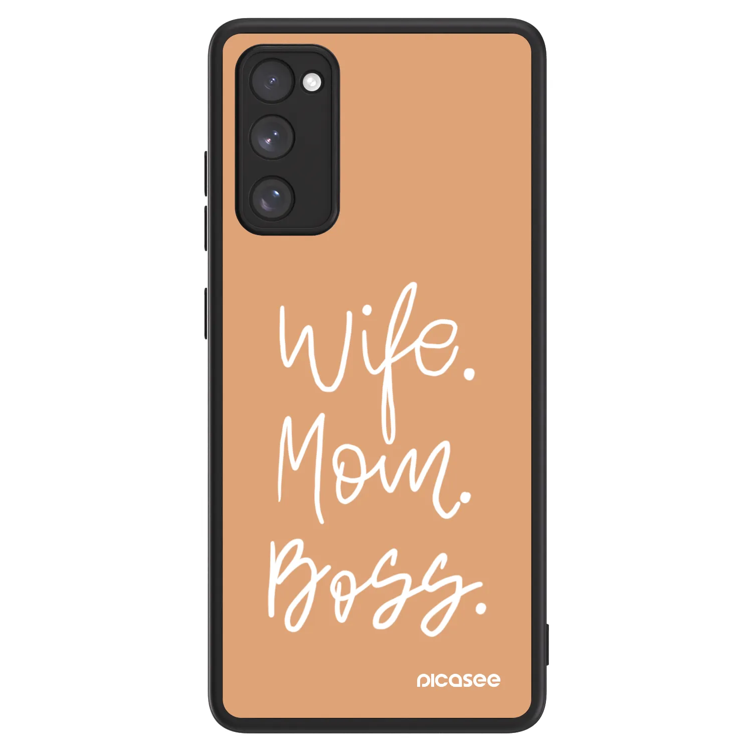 Picasee ULTIMATE CASE PowerShare für Samsung Galaxy S20 FE - Boss Mama