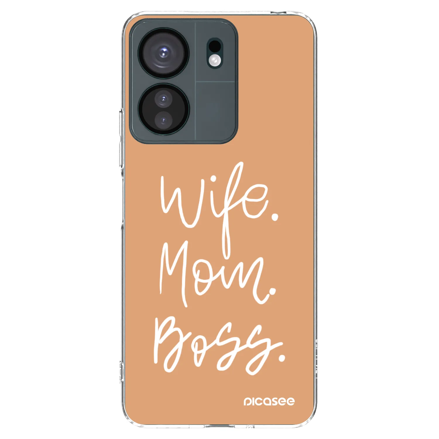 Picasee Xiaomi Redmi 13C 4G Hülle - Transparentes Silikon - Boss Mama