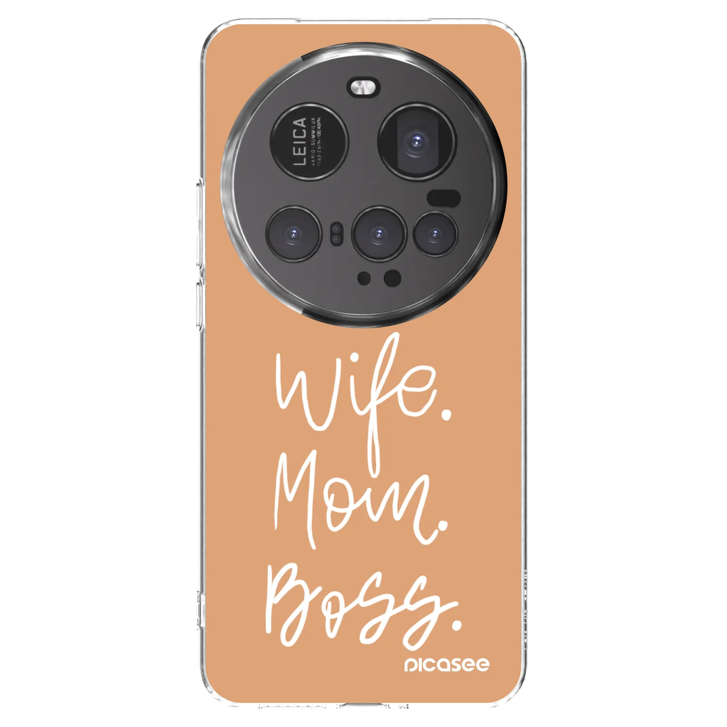 Picasee Xiaomi 15 Ultra Hülle - Transparentes Silikon - Boss Mama