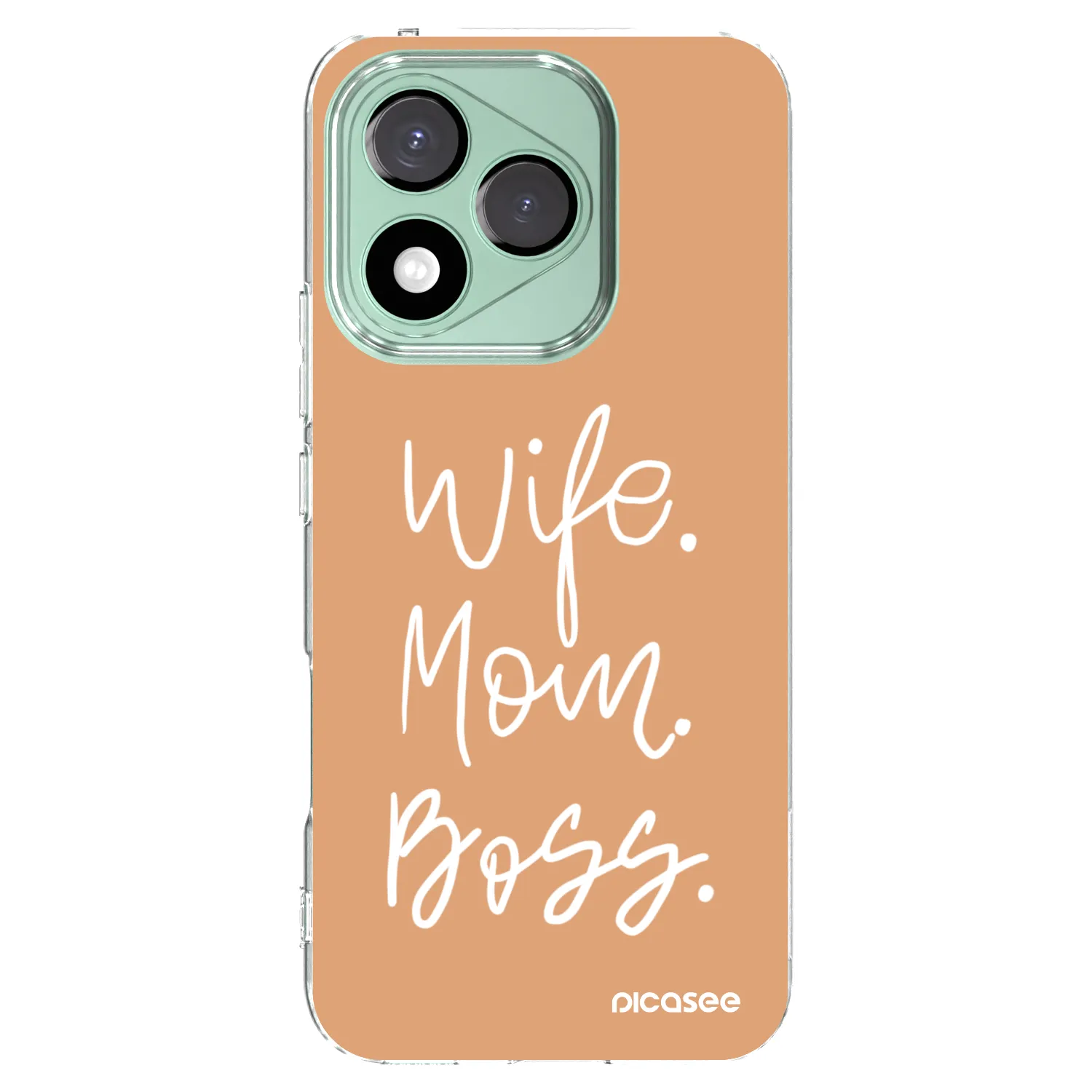 Picasee Honor 400 Lite 5G Hülle - Transparentes Silikon - Boss Mama