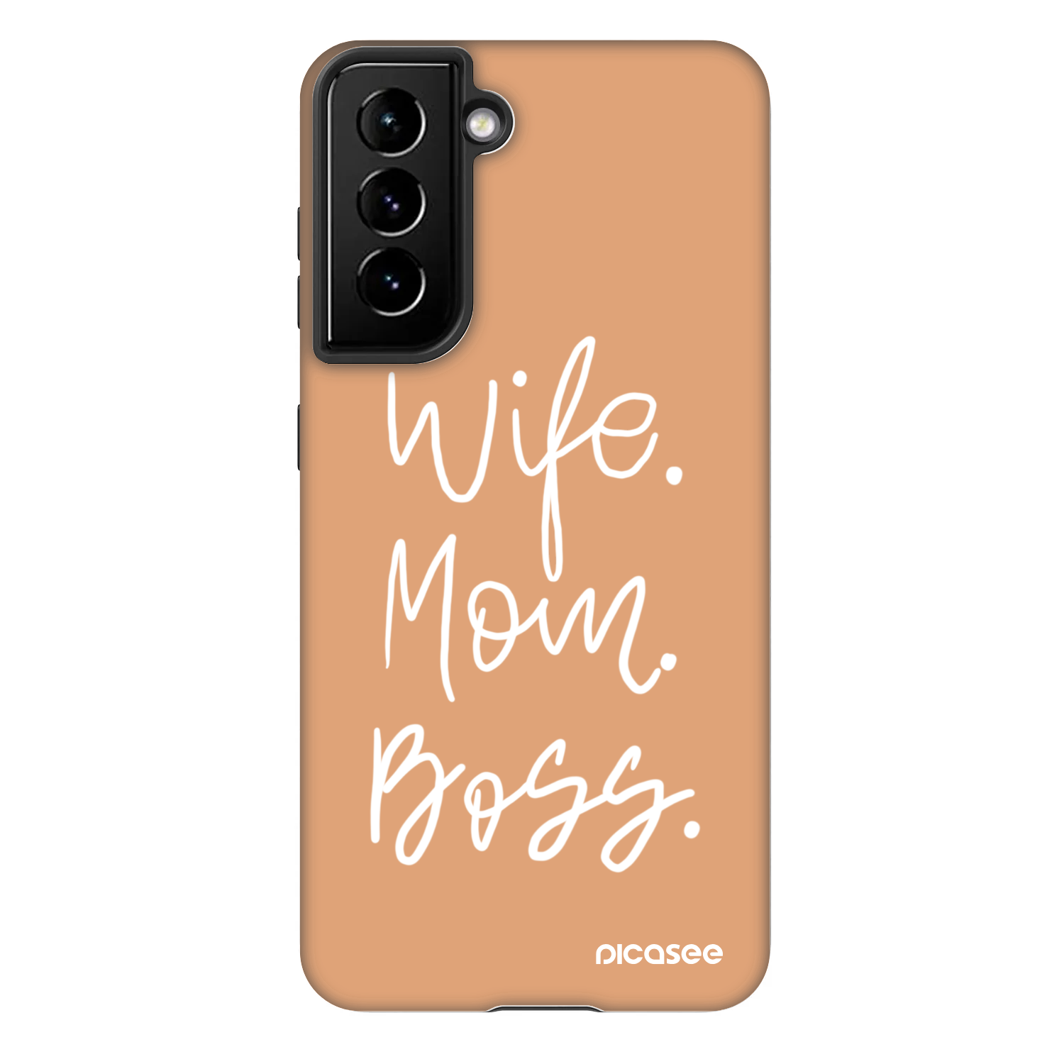 Picasee Fashion Case für Samsung Galaxy S21 FE 5G - Boss Mama
