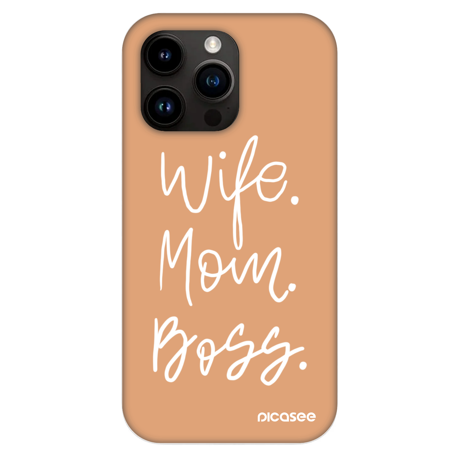 Picasee Fashion Case MagSafe für Apple iPhone 13 Pro - Boss Mama