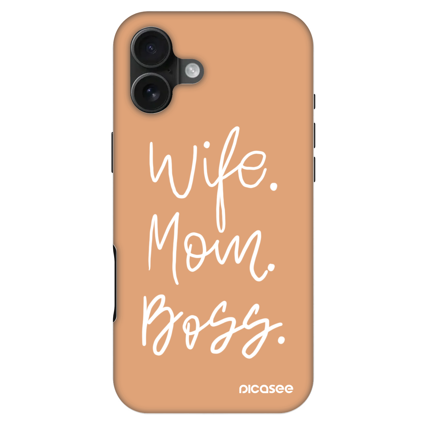 Picasee Fashion Case MagSafe für Apple iPhone 16 Plus - Boss Mama