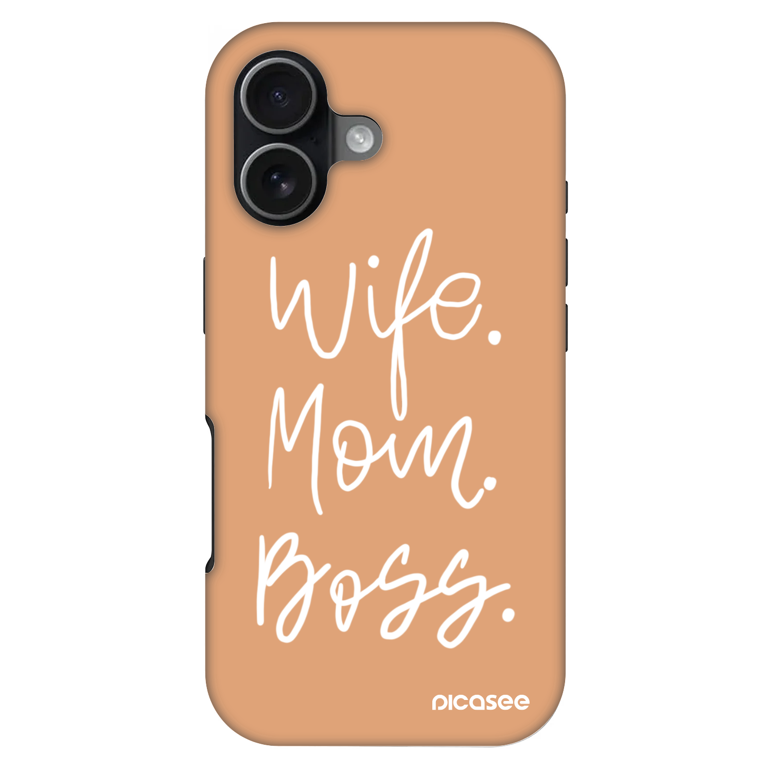 Picasee Fashion Case MagSafe für Apple iPhone 17 - Boss Mama