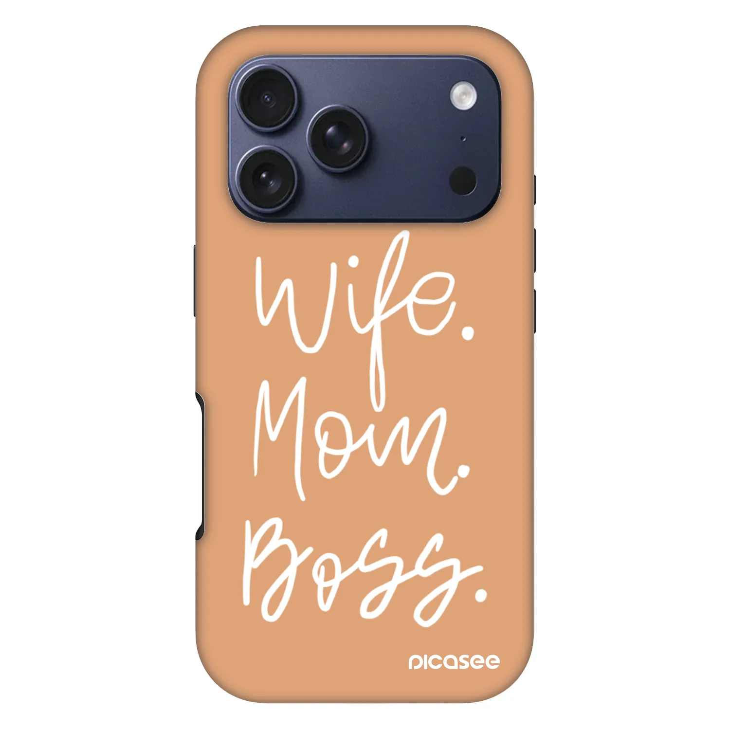 Picasee Fashion Case MagSafe für Apple iPhone 17 Pro - Boss Mama