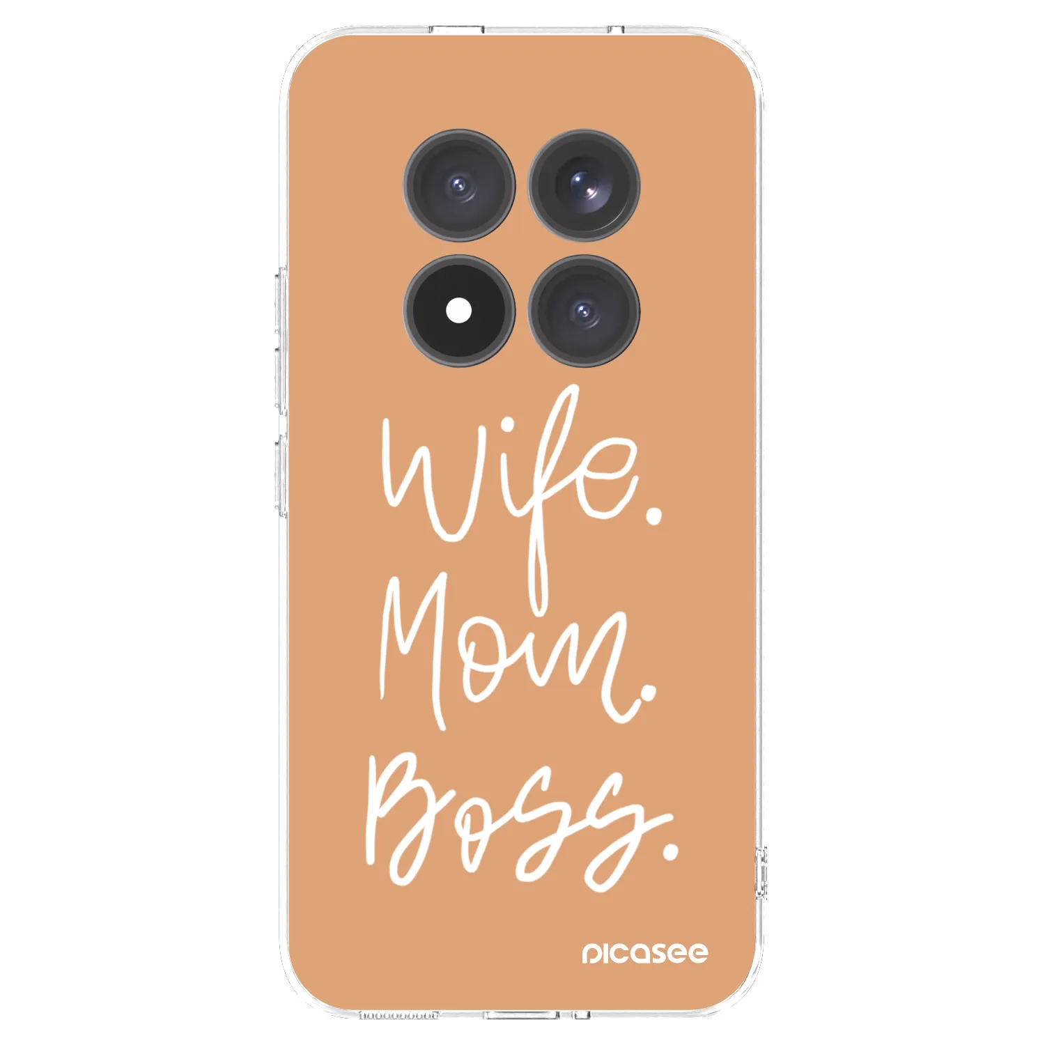 Picasee Xiaomi Redmi Note 15 Pro+ Hülle - Transparentes Silikon - Boss Mama