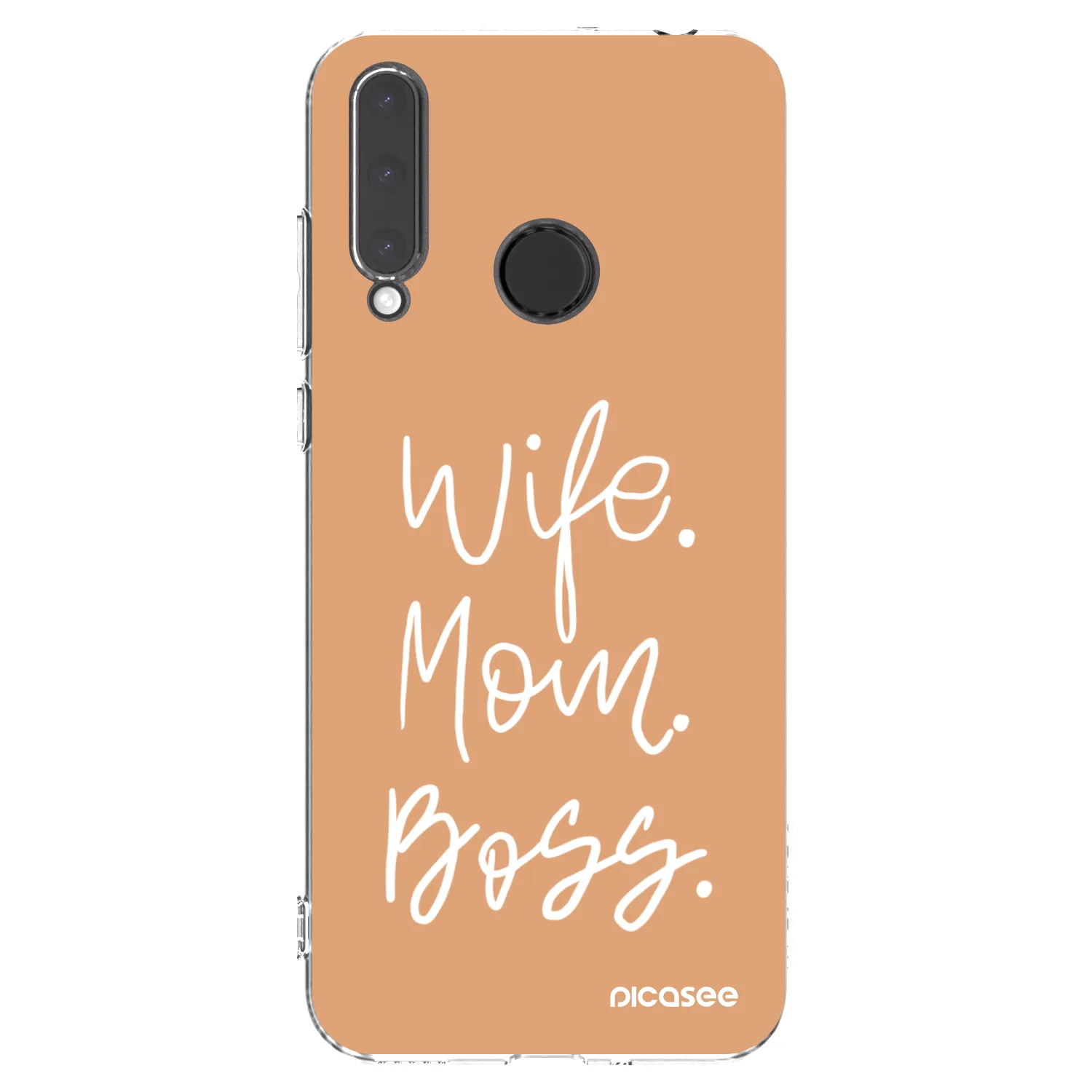 Picasee Honor 20 Lite Hülle - Transparentes Silikon - Boss Mama