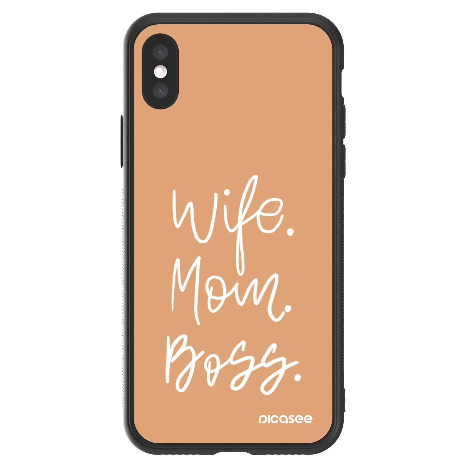 Picasee ULTIMATE CASE für Apple iPhone X/XS - Boss Mama