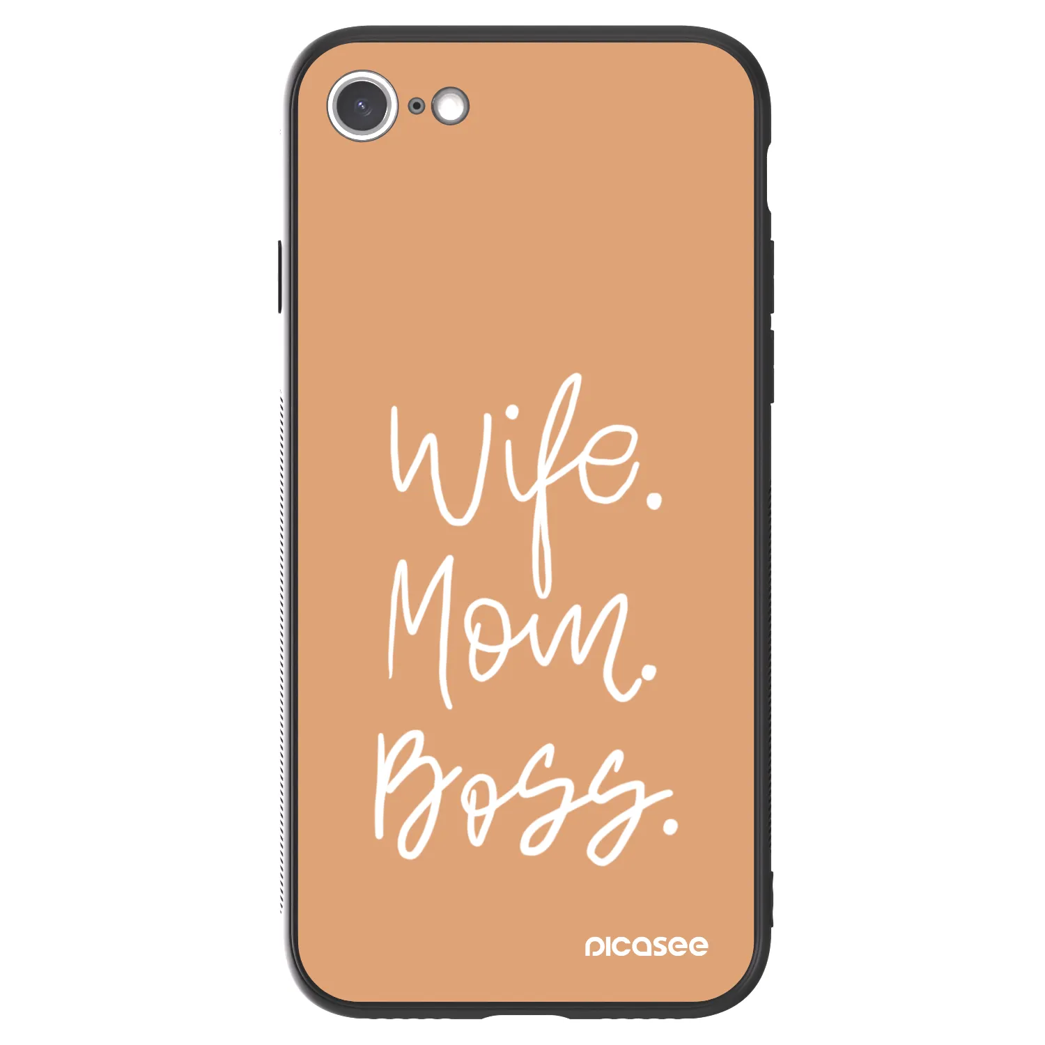 Picasee ULTIMATE CASE für Apple iPhone 7 - Boss Mama