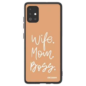 Picasee ULTIMATE CASE für Samsung Galaxy A51 A515F - Boss Mama