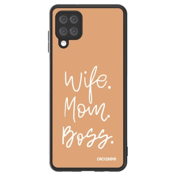 Picasee ULTIMATE CASE für Samsung Galaxy A12 A125F - Boss Mama