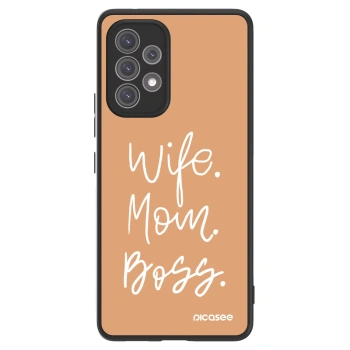 Picasee ULTIMATE CASE für Samsung Galaxy A52 5G A525F - Boss Mama