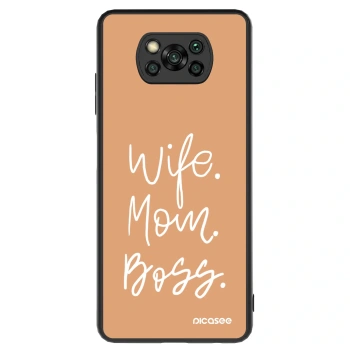 Hülle für Xiaomi Poco X3 - Boss Mama