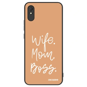Hülle für Xiaomi Redmi 9AT - Boss Mama