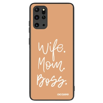 Hülle für Samsung Galaxy S20+ G985F - Boss Mama