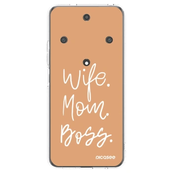 Picasee Honor Magic5 Lite 5G Hülle - Transparentes Silikon - Boss Mama