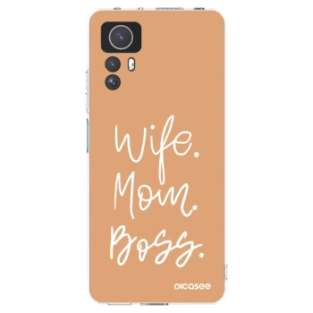 Picasee Xiaomi Redmi Note 12S Hülle - Transparentes Silikon - Boss Mama
