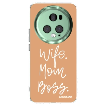 Picasee Honor Magic5 Pro Hülle - Transparentes Silikon - Boss Mama