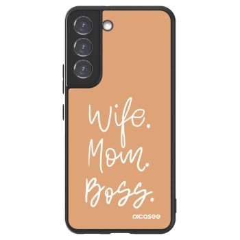 Picasee ULTIMATE CASE PowerShare für Samsung Galaxy S22 5G - Boss Mama