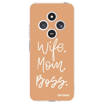 Picasee Xiaomi Redmi 14C Hülle - Transparentes Silikon - Boss Mama