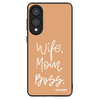 Picasee ULTIMATE CASE PowerShare für Samsung Galaxy S25 Edge 5G - Boss Mama