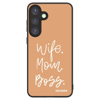 Picasee ULTIMATE CASE PowerShare für Samsung Galaxy S25+ 5G - Boss Mama