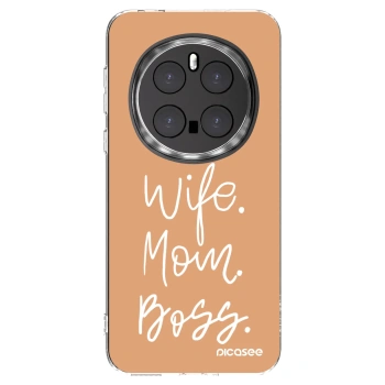 Picasee Honor Magic7 Pro 5G Hülle - Transparentes Silikon - Boss Mama