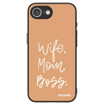 Picasee ULTIMATE CASE MagSafe für Apple iPhone 16e - Boss Mama