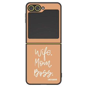 Hülle für Samsung Galaxy Z Flip6 5G - Boss Mama