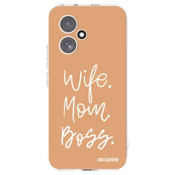 Picasee Honor 400 5G Hülle - Transparentes Silikon - Boss Mama