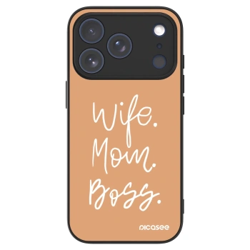 Picasee ULTIMATE CASE MagSafe für Apple iPhone 17 Pro - Boss Mama