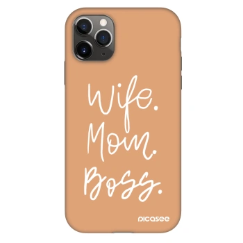 Hülle für Apple iPhone 11 Pro - Boss Mama