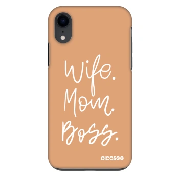 Hülle für Apple iPhone XR - Boss Mama