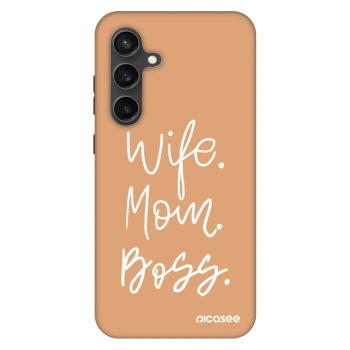 Hülle für Samsung Galaxy S24 FE S721B - Boss Mama