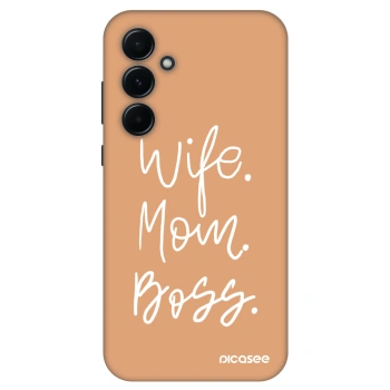 Hülle für Samsung Galaxy A55 5G A556B - Boss Mama