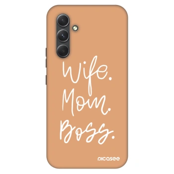 Hülle für Samsung Galaxy A54 5G A546B - Boss Mama