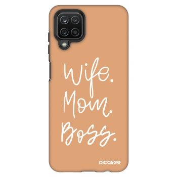 Hülle für Samsung Galaxy A12 A125F - Boss Mama