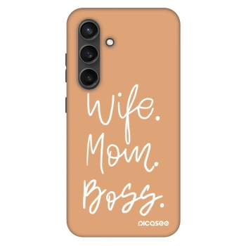 Hülle für Samsung Galaxy S24+ S926B 5G - Boss Mama
