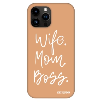 Hülle für Apple iPhone 13 Pro Max - Boss Mama
