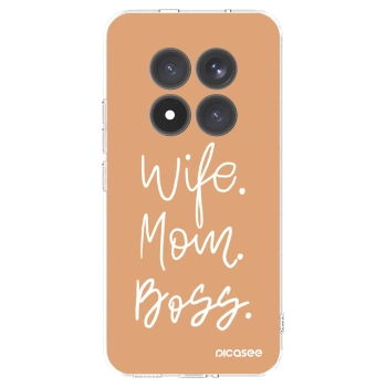 Picasee Xiaomi Redmi Note 15 Pro+ Hülle - Transparentes Silikon - Boss Mama