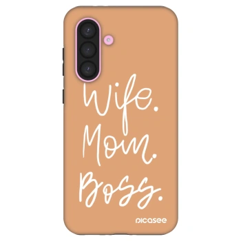 Hülle für Samsung Galaxy A56 5G A566B - Boss Mama