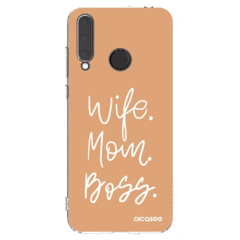 Picasee Honor 20 Lite Hülle - Transparentes Silikon - Boss Mama