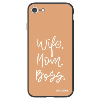 Picasee ULTIMATE CASE für Apple iPhone 7 - Boss Mama
